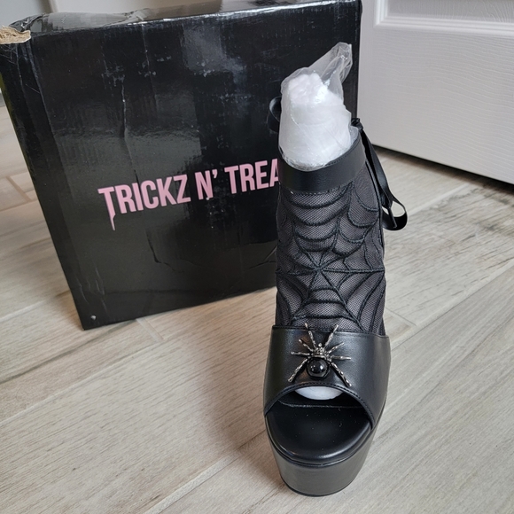 Weave the Night platform heels - Picture 3 of 10